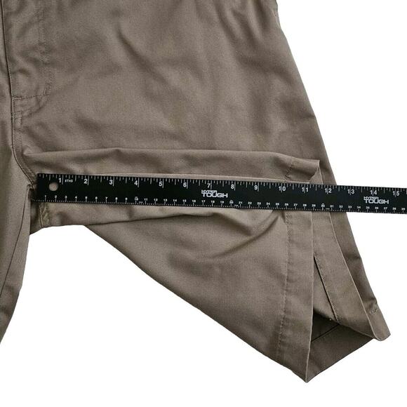 Fly Racing (Mens Size 36) Premium Chino Shorts Khaki Tan 11" Inseam Motocross - Picture 5 of 5